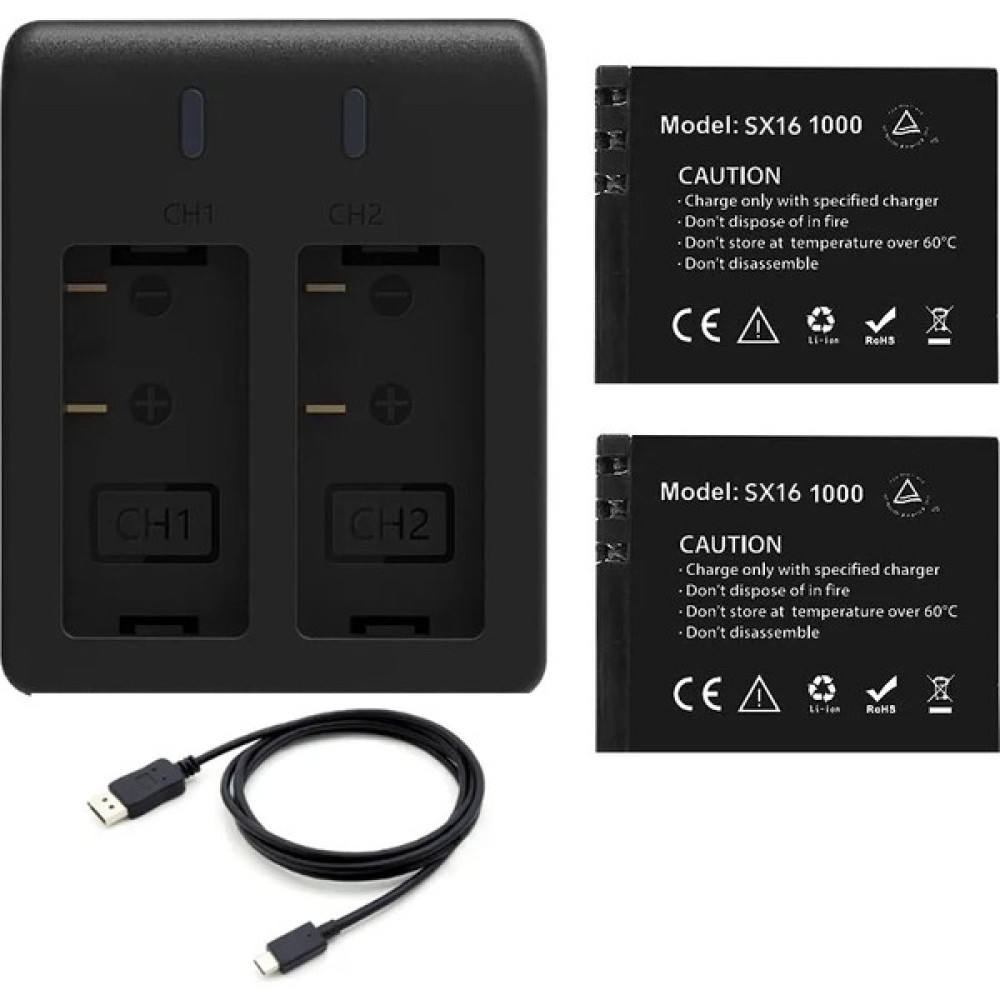 Akaso Brave 4 Pro Aksiyon Kamera Bataryası 2 Batarya + 2'li Şarj Adaptörü Dijital Video Kameralar Fiyatı