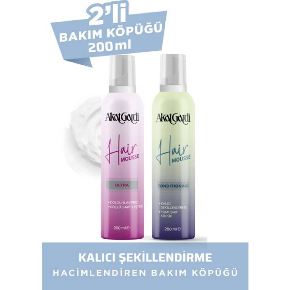 Akat Gardi Ultra & Condıtıonıng Saç Köpüğü Unisex 200 ml Set Oto Boyaları Fiyatı