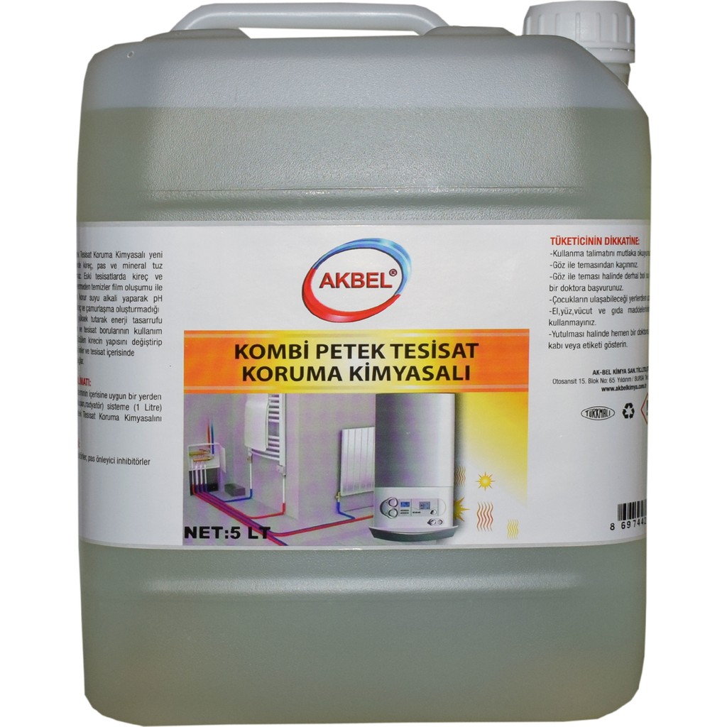 Akbel 5 lt Kombi Petek Tesisat Koruma Kimyasalı Giyim & İç Giyim Fiyatı