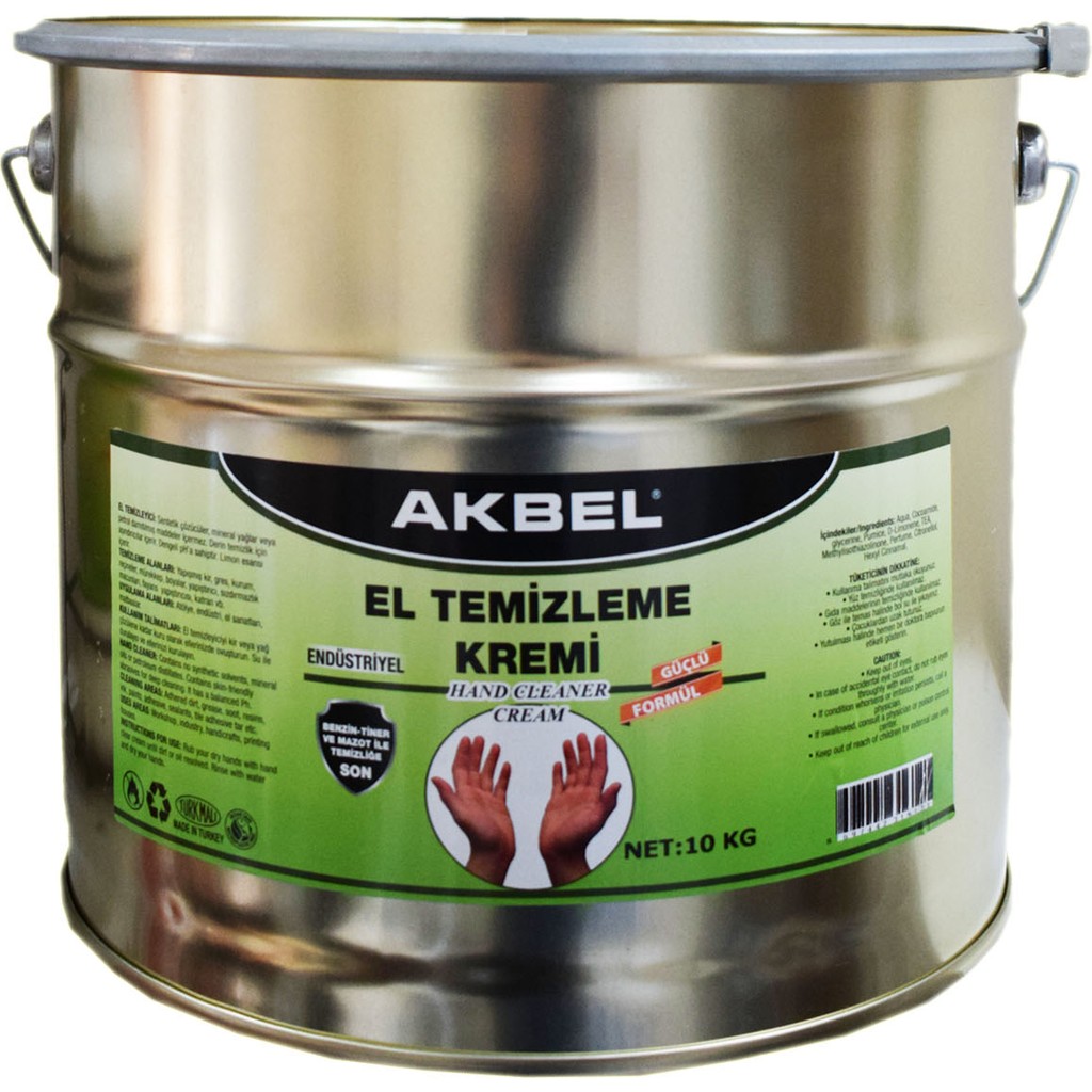 Akbel Endüstriyel El Temizleme Kremi 10 kg Diğer Fiyatı