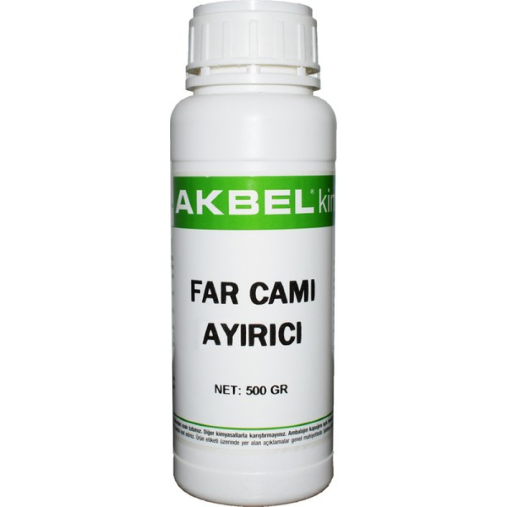 Akbel Far Camı Ayırıcı 500 ml Oto Cam Bakım Ürünleri Fiyatı