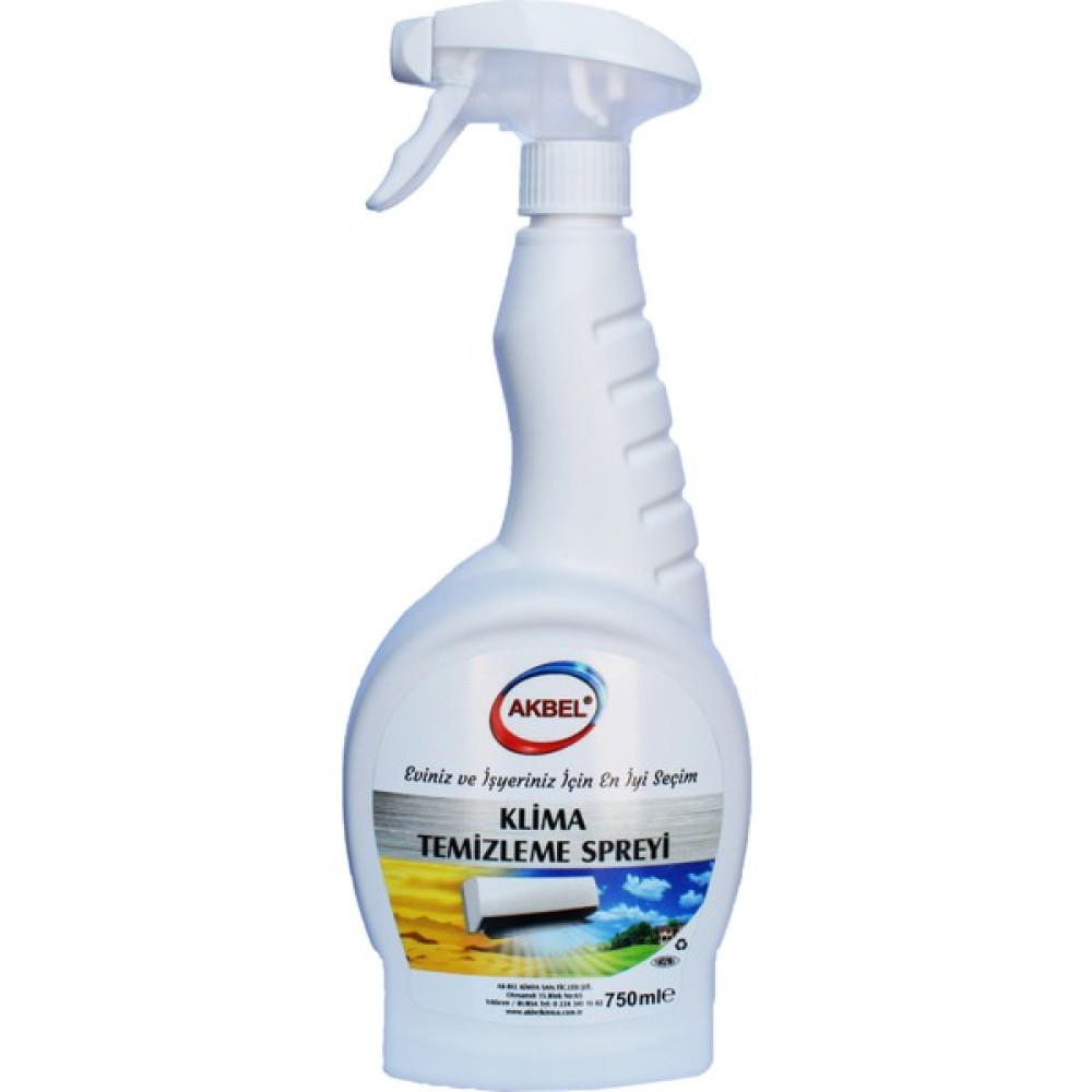 Akbel Klima Temizleyici Sprey 750 Ml + Klima Temizleme Poşeti Nalburiye & Hırdavat Fiyatı