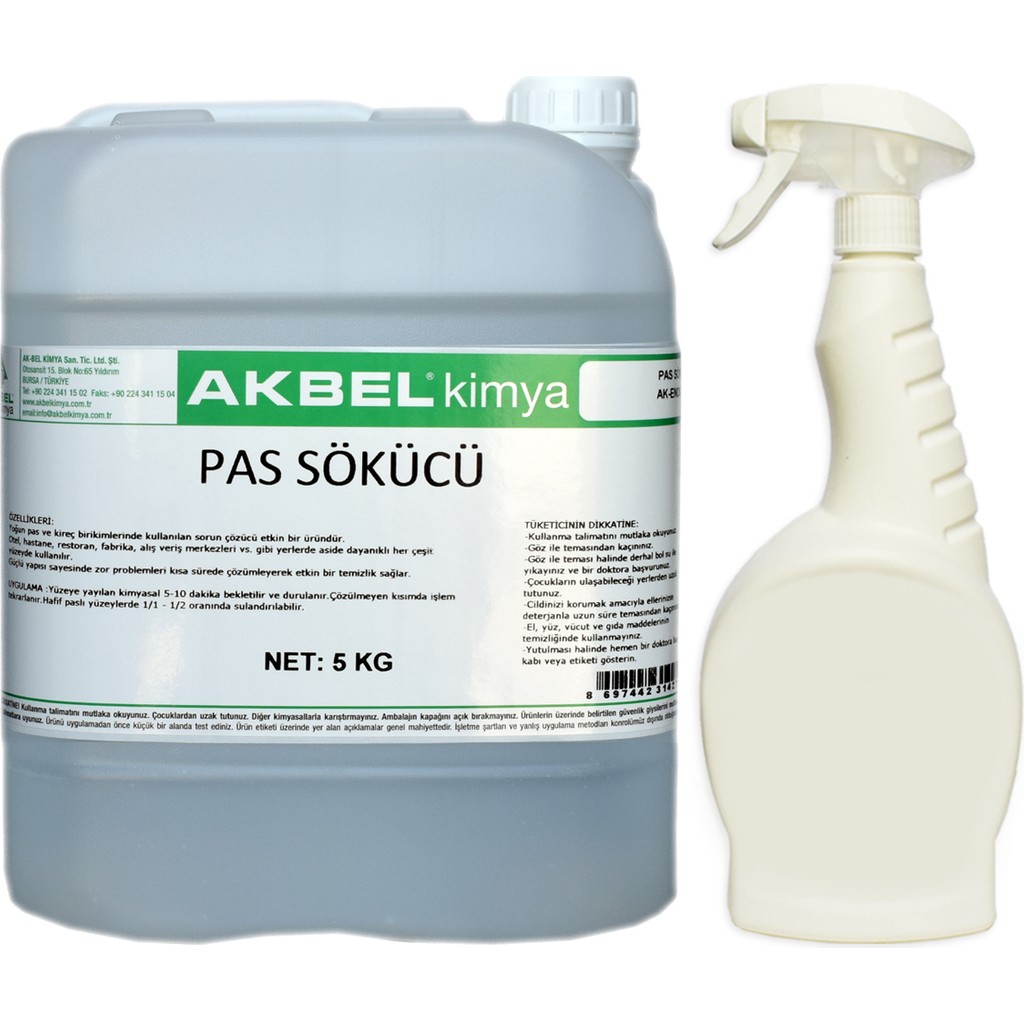 Akbel Pas Sökücü 5 Kg + Uygulama Spreyi Diğer Fiyatı