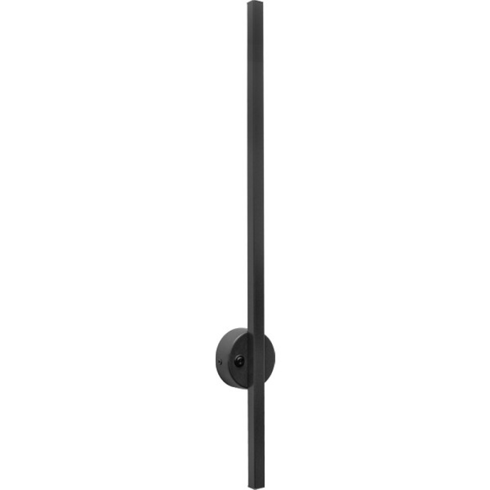 akbudak aydınlatma Pigas Açma Kapama Düğmeli Aplik Modern Dekoratif LED Duvar Aplik 68CM Günışığı(Hotel-Cafe-Büro-Restuarant-Ev) - Gün Işığı - Siyah Aplikler Fiyatı