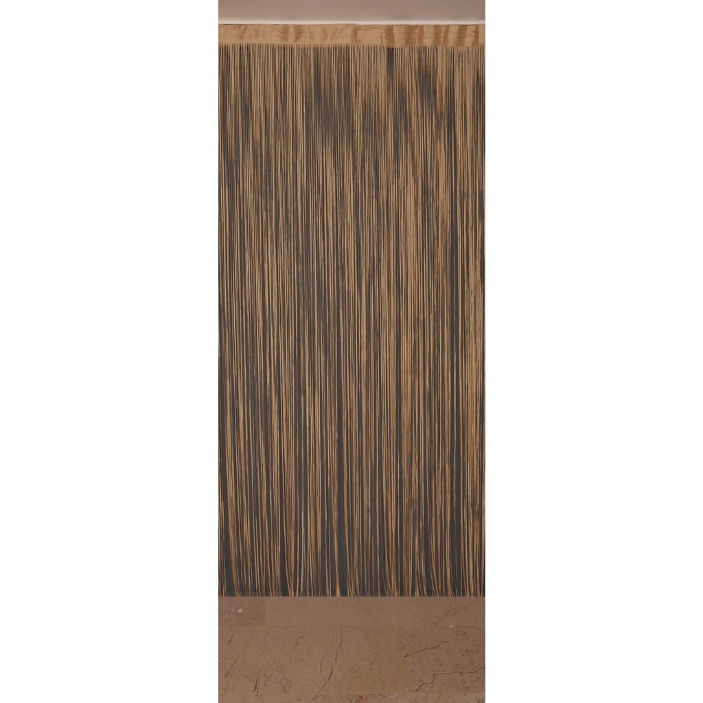 Akça Tekstil Düz Ip Gold Renk En 100 cm Boy 280 cm Hazır Düğmeleri Dikilmiş Ip Perde - 100 x 280 cm Perde Fiyatı