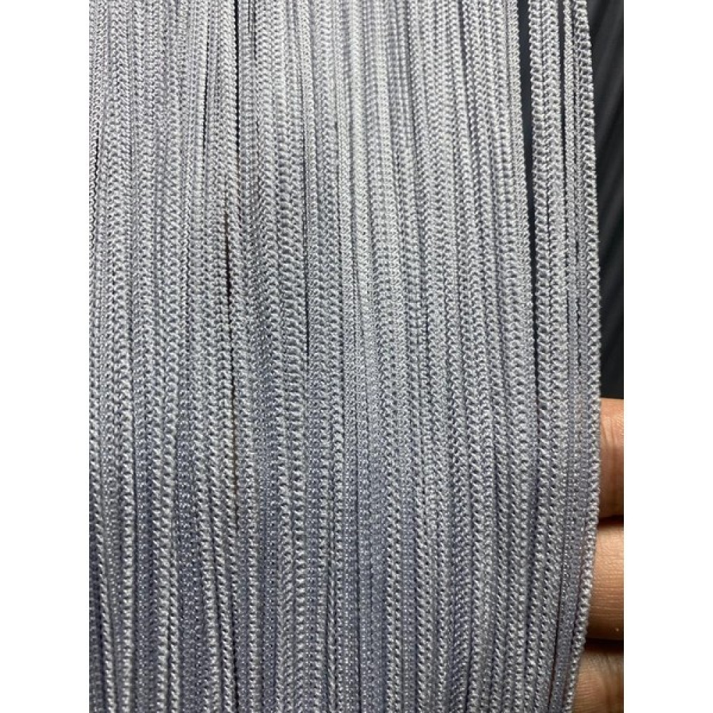 Akça Tekstil Ip Perde Zincir Gri Renk 300 x 280 cm - 280 x 300 cm Fon Perde Fiyatı