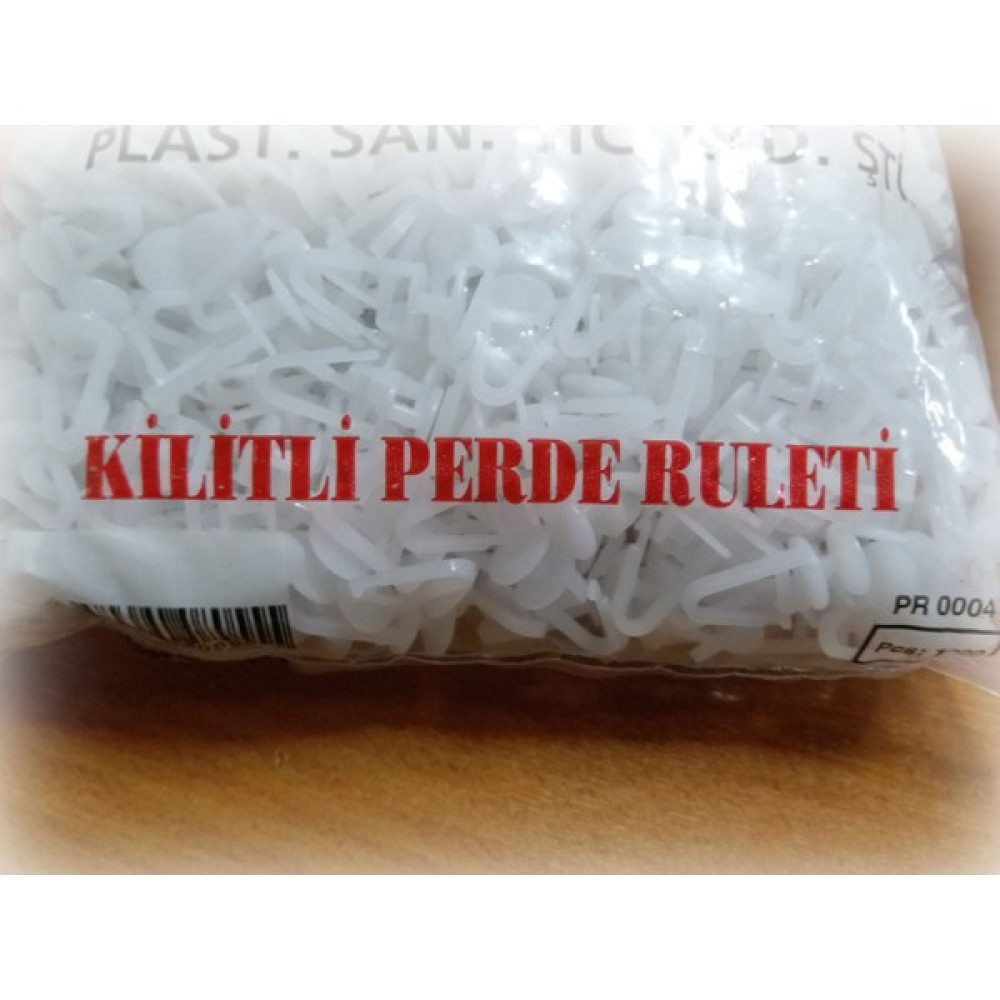 Akça Tekstil Kilitli Perde Düğmesi Tül Perde Düğmesi (1000 Adet) - 1000 Adet - Beyaz Perde Aksesuarı Fiyatı