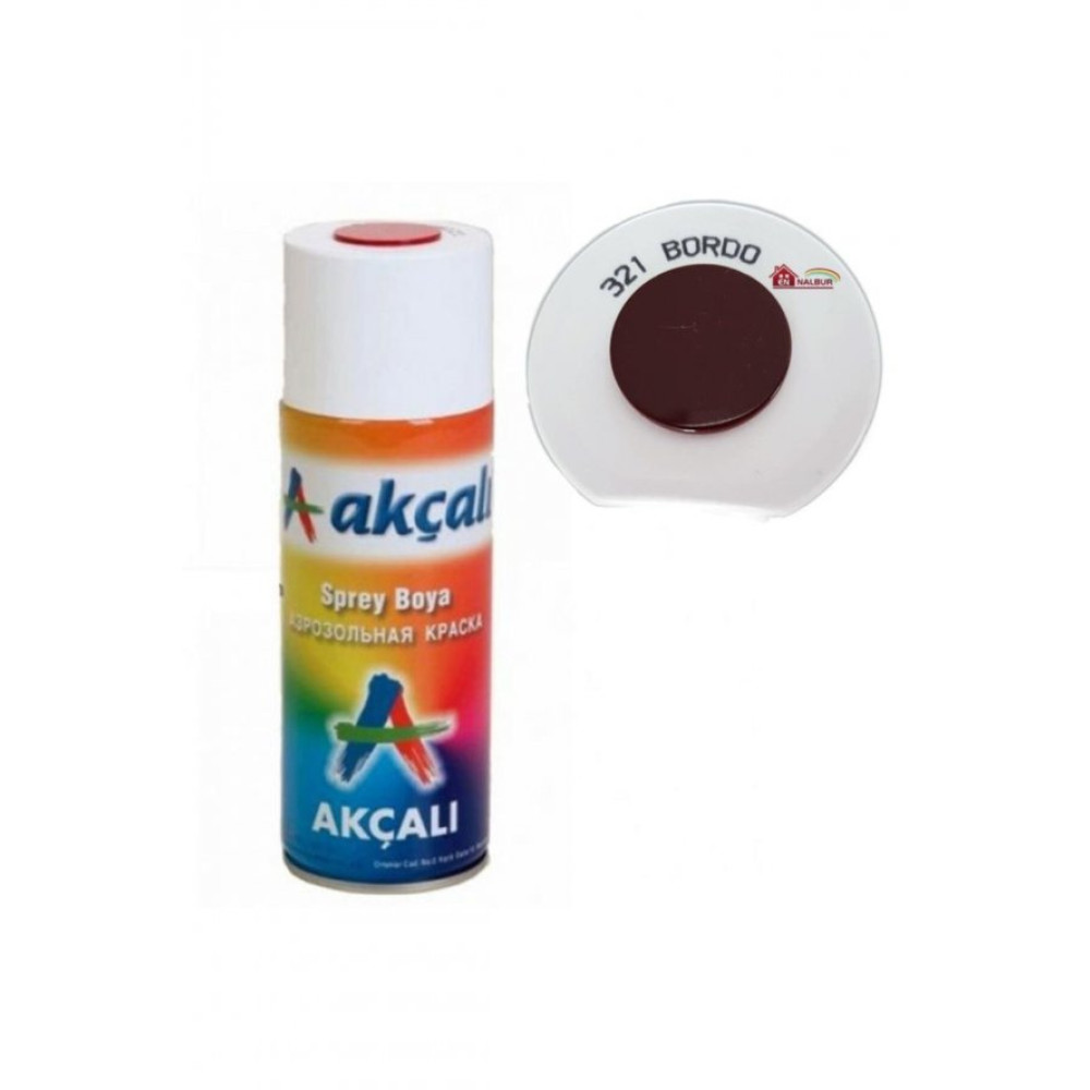 Akcali 321 400 Ml Bordo Sprey Boya Boyalar Fiyatı