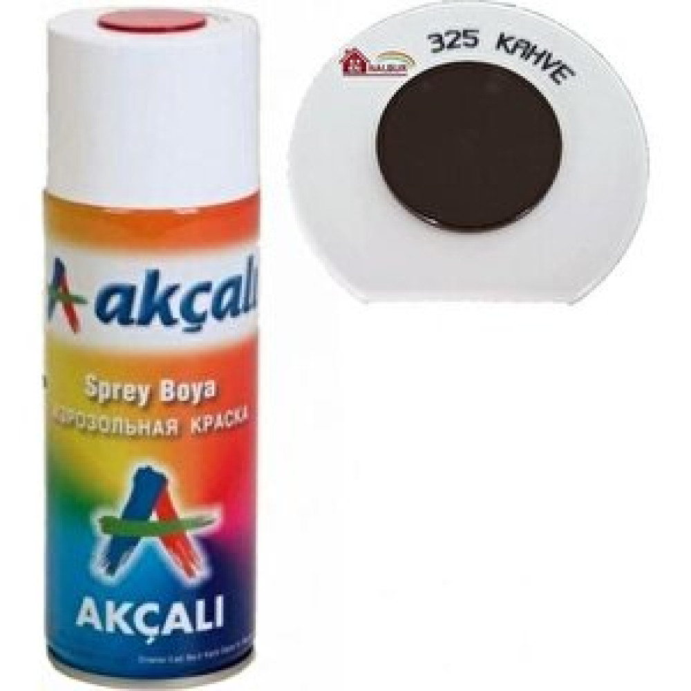Akçalı 325 Kahve Sprey Boya Ral8016 400 Ml Boyalar Fiyatı