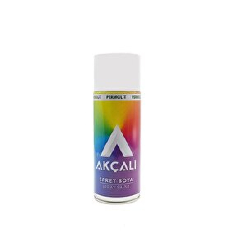 Akçalı 501 Mat Beyaz Sprey Boya Ral9010 400ml Boyalar Fiyatı