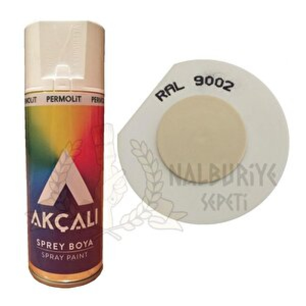 Akçalı Akrilik Sprey Boya Bej 400 Ml - Ral7032 Boyalar Fiyatı