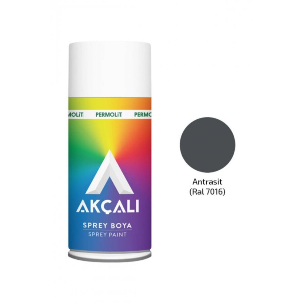 Akcali Ral 7016 400 Ml Antrasit Sprey Boya Boyalar Fiyatı