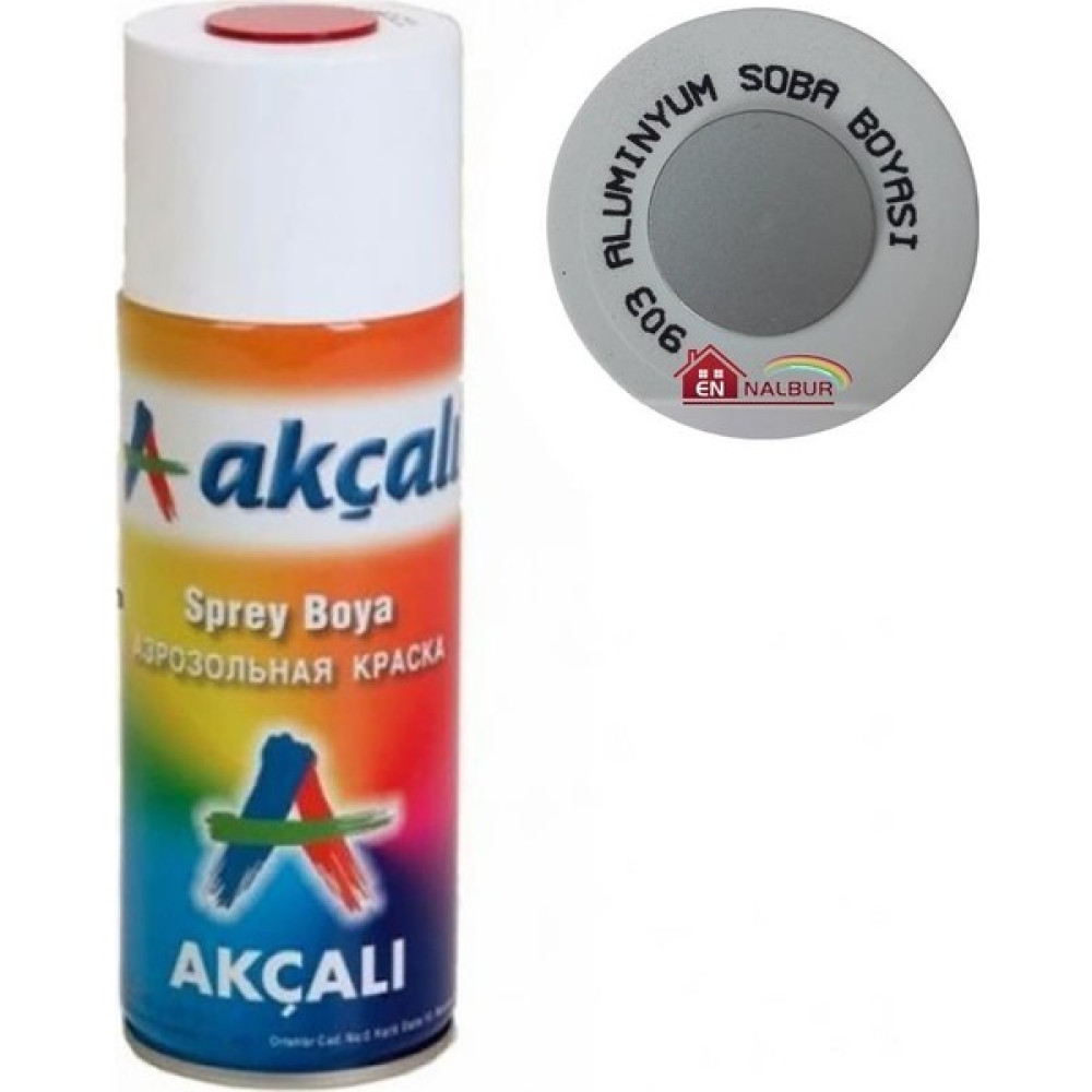 Akçalı Sprey Boya 400 ml 903 Alüminyum Soba Boyası Boya Malzemeleri Fiyatı