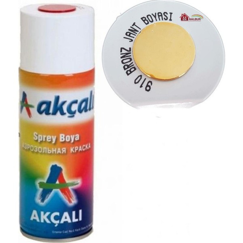 Akçalı Sprey Boya 400 ml 910 Bronz Jant Boya Malzemeleri Fiyatı