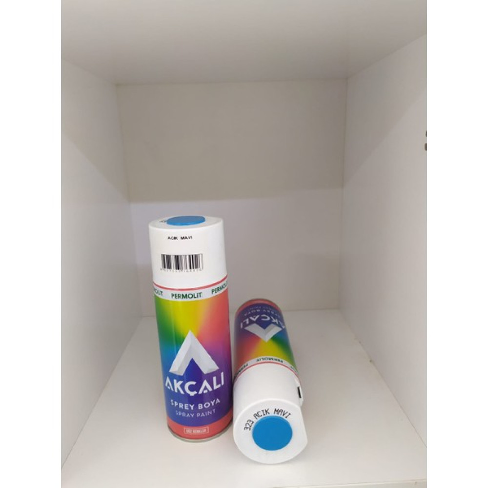 Akçalı Sprey Boya 400 ml - Açık Mavi Oto Boyaları Fiyatı