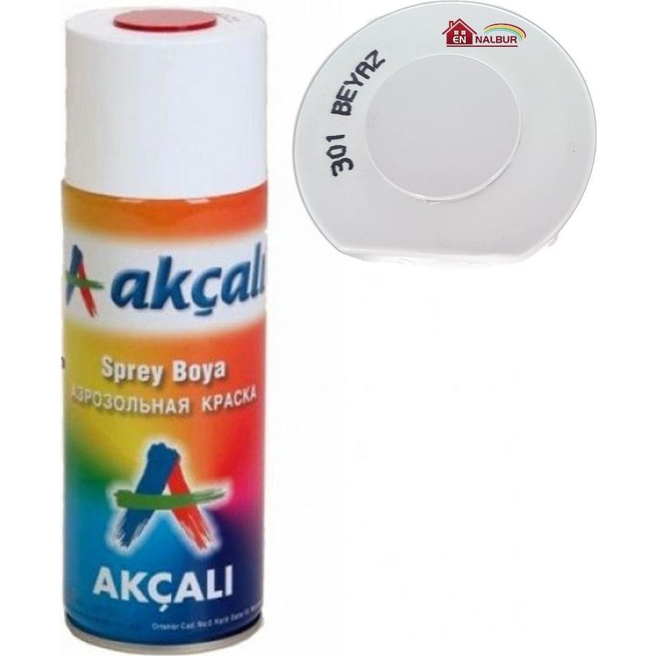 Akçalı Sprey Boya Beyaz 400 ml Boyalar Fiyatı