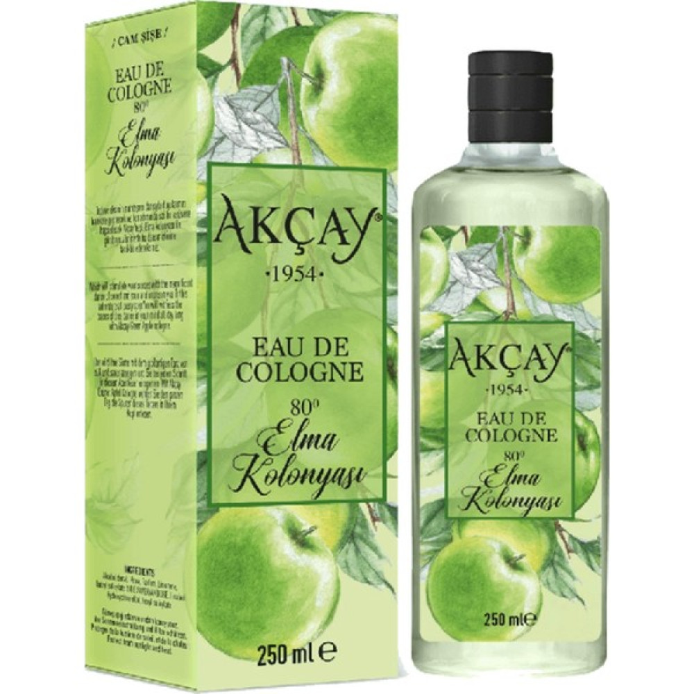 Akçay Elma Kolonyası 250 ml Kolonya & Gülsuyu Fiyatı