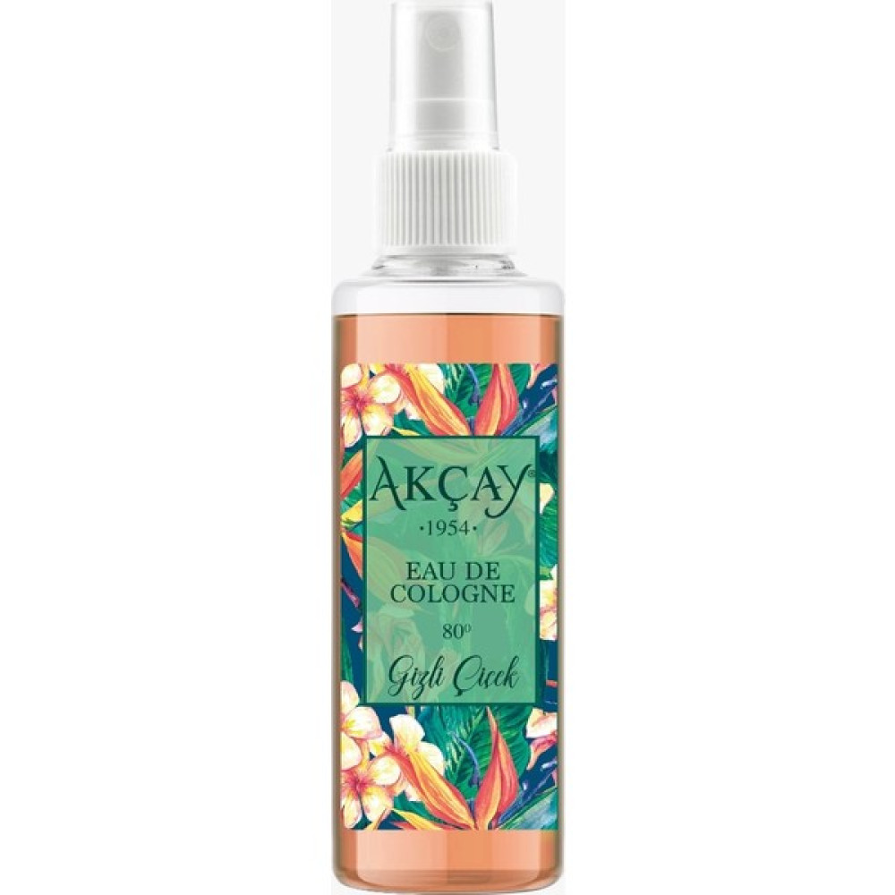 Akçay Gizli Çiçek Kolonyası 70 ml Sprey Kolonya & Gülsuyu Fiyatı