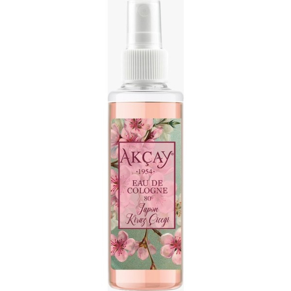Akçay Japon Kiraz Çiçeği Kolonyası 150 ml Sprey Kolonya & Gülsuyu Fiyatı