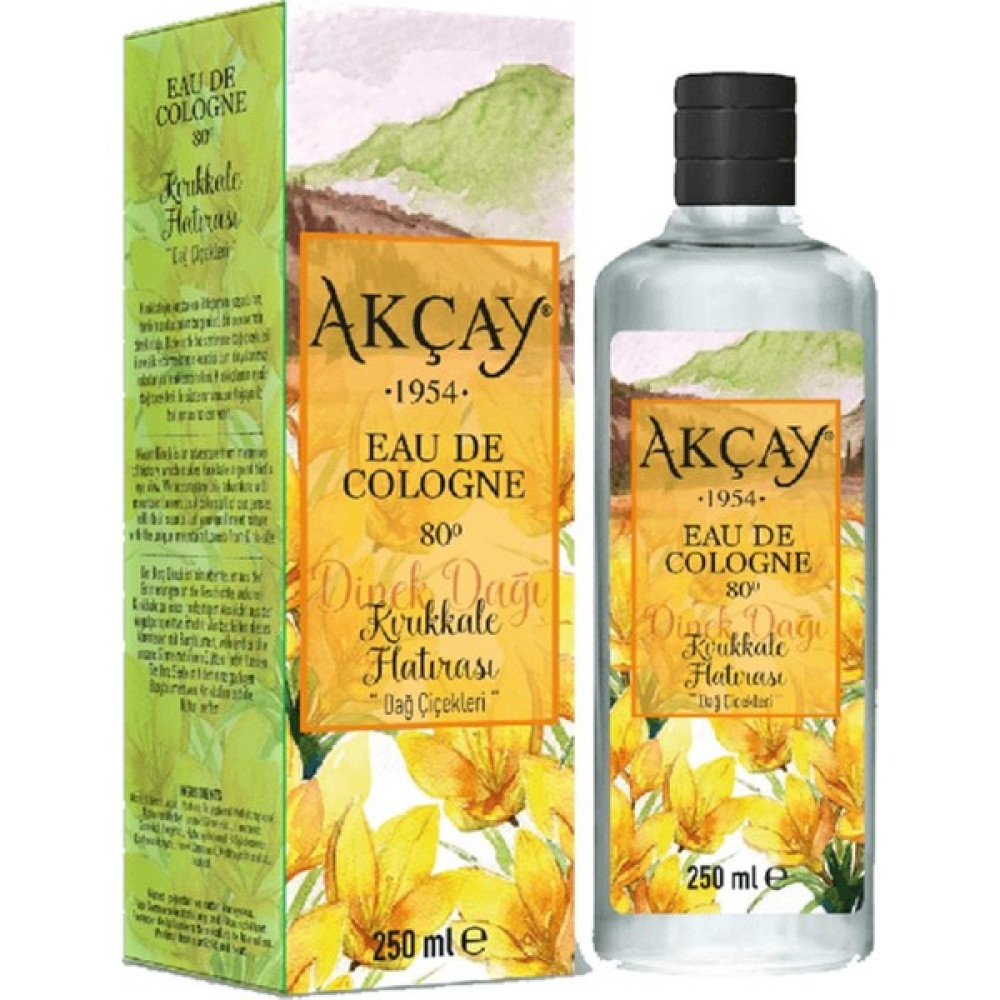 Akçay Kırıkkale Hatırası Kolonyası - 250 ml Kolonya & Gülsuyu Fiyatı