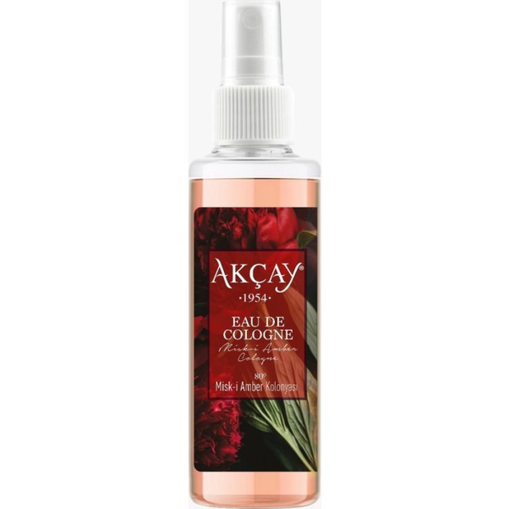 Akçay Miski Amber Kolonyası 70 ml Sprey Kolonya & Gülsuyu Fiyatı