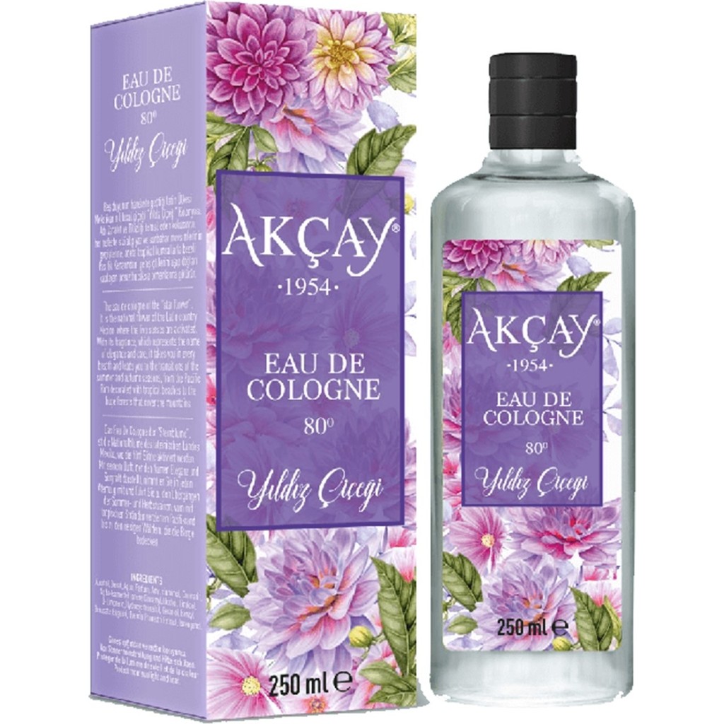 Akçay Yıldız Çiçeği Kolonyası - 250 ml Diğer Fiyatı