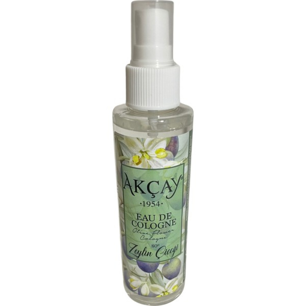 Akçay Zeytin Çiçeği Kolonyası 80° 150 ml Sprey Kolonya & Gülsuyu Fiyatı