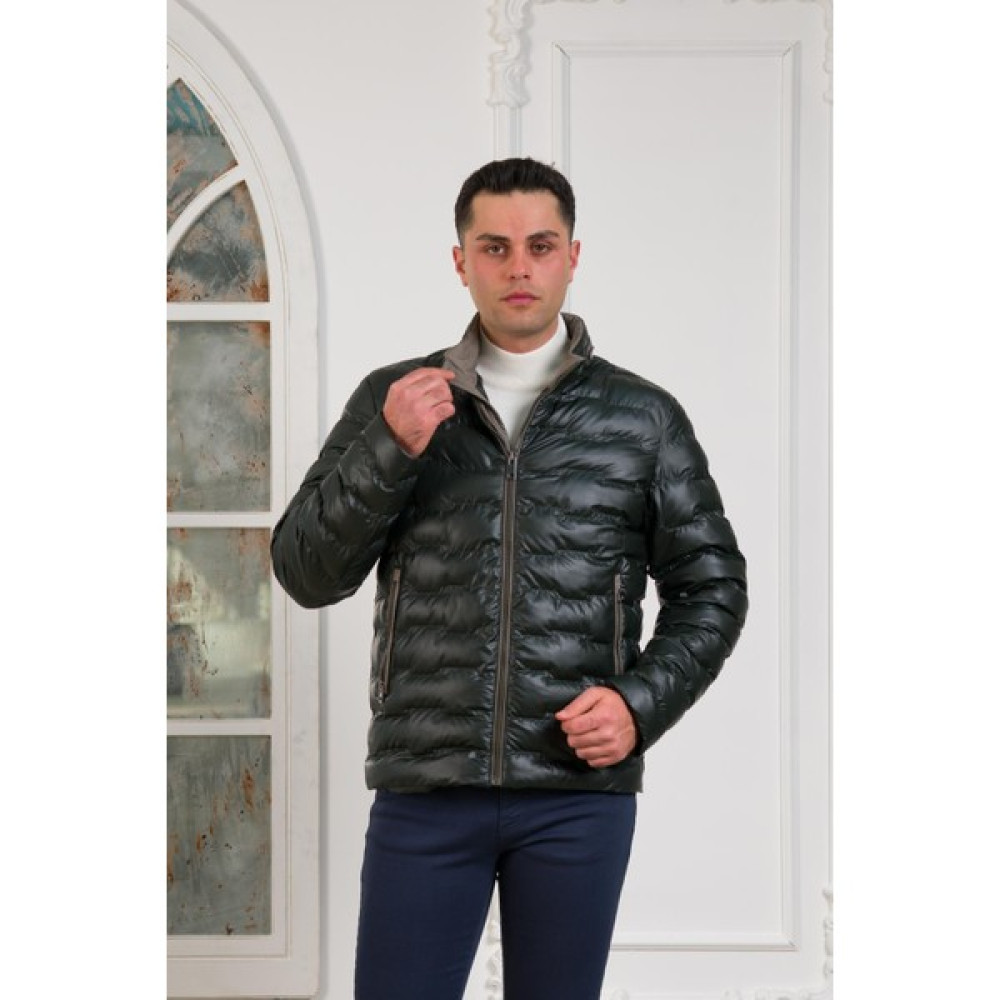 Akçaylar Regular Fit Dik Yaka Astarlı Kapitone Erkek Mont Erkek Mont Fiyatı