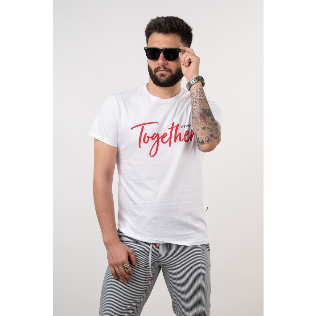 Akçaylar Slimfit Basic Baskılı Penye Erkek T-Shirt Giyim & İç Giyim Fiyatı
