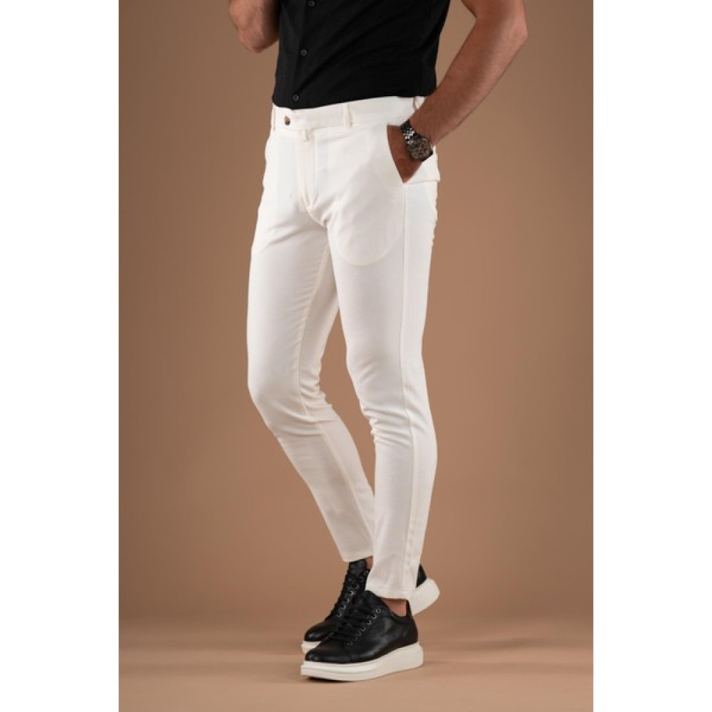 Akçaylar Slimfit Dar Paça Bilekten Astarsız Yazlık Ince Kumaş Erkek Spor Kumaş Pantolon Erkek Pantolon Fiyatı