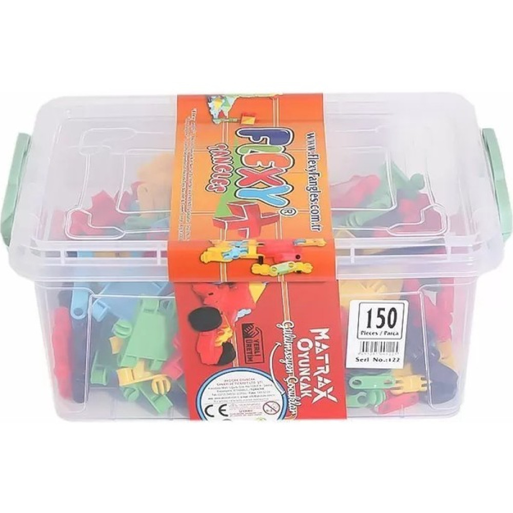 Akçiçek Oyuncak 1225 Flexy Tangles Bloklar 150 Parça -Akçiçek Legolar ( Yapım Oyuncakları ) Fiyatı