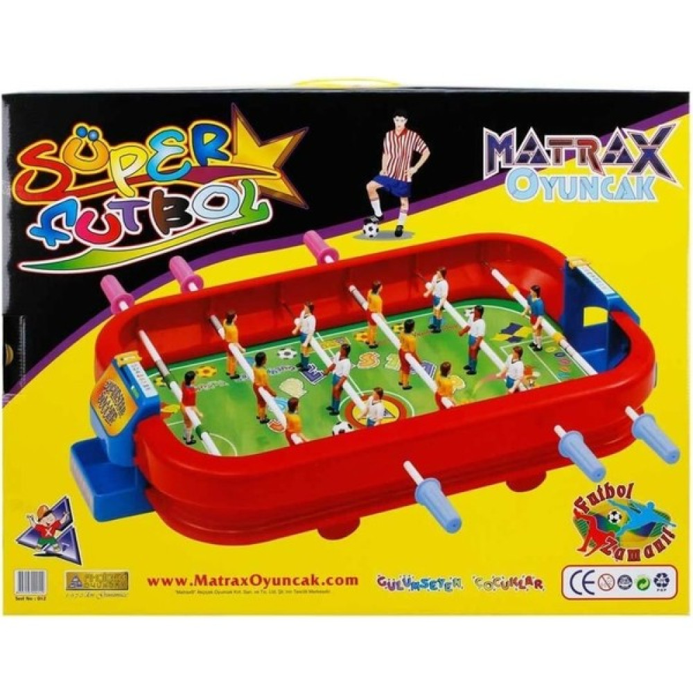 Akçiçek Oyuncak KTYRA52 012 Süper Star Soccer Langırt Futbol Malzemeleri Fiyatı