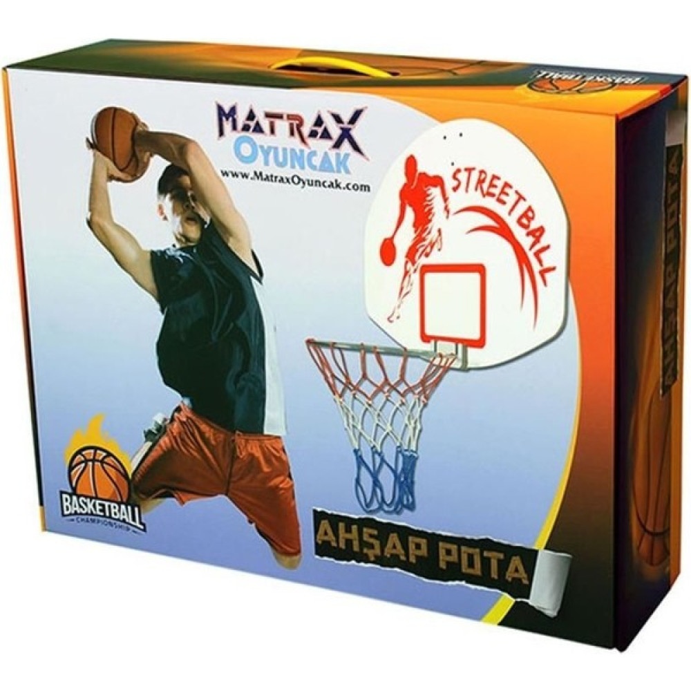 Akçiçek Oyuncak KTYRA52 225 Akçiçek, Ahşap Basket Potası Basketbol Ürünleri Fiyatı
