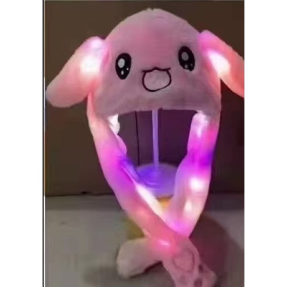 Akd Kulakları Hareketli Tavşan Şapka Peluş - 17 Pembe Peluş Oyuncaklar Fiyatı