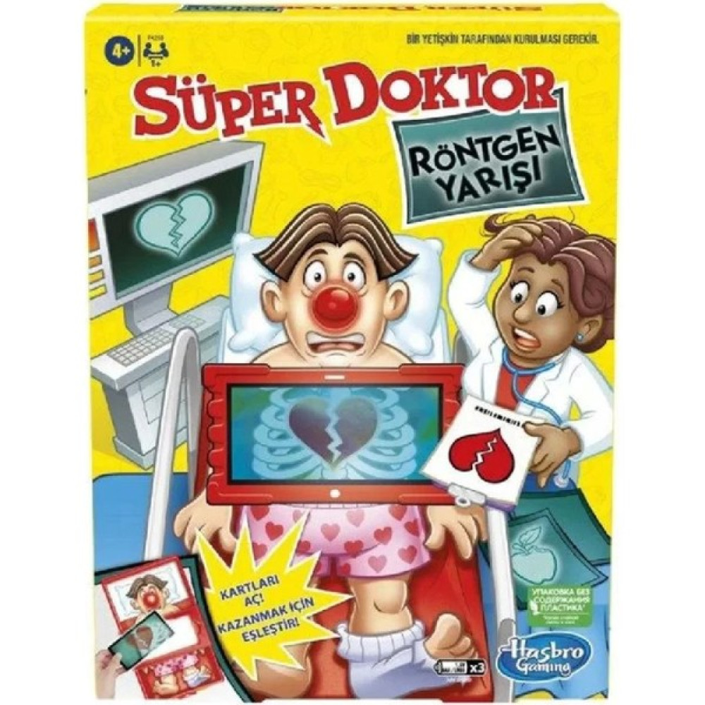 Akdenizpos CO01 Nessiworld Süper Doktor Röntgen Yarışı F4259 (Yeni) Eğitici Oyuncak Fiyatı