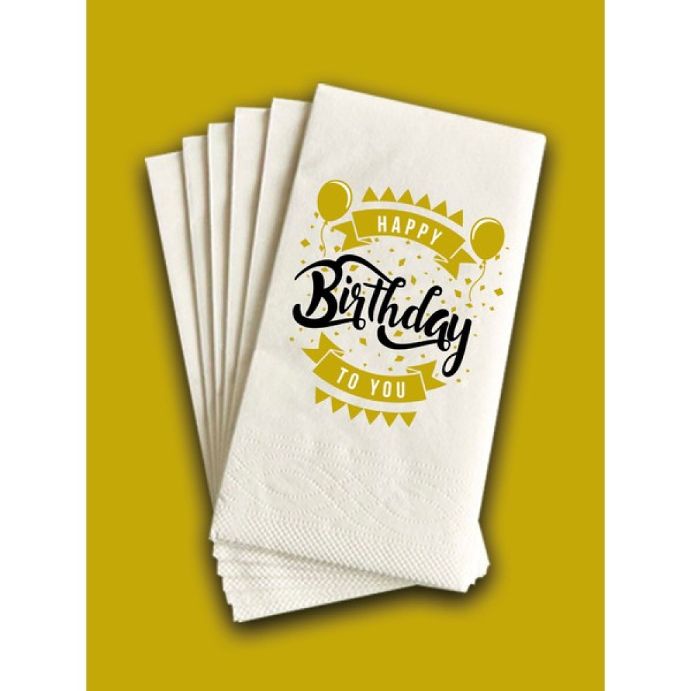 Ake Kağıt Happy Birthday PEÇETE100 Adet Oto Boyaları Fiyatı
