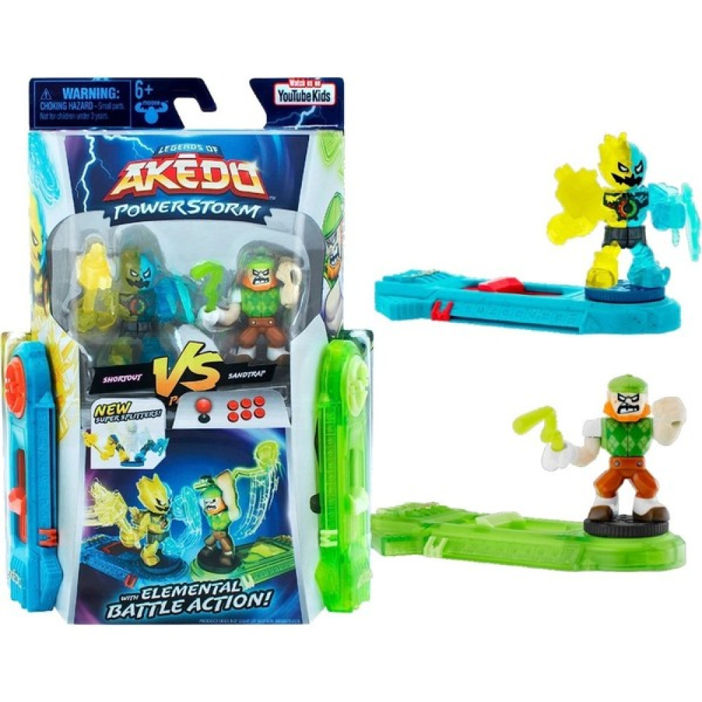 Akedo S4 2'li Paket Buster Shortout Vs Sandtrap Oyun Seti Fiyatı