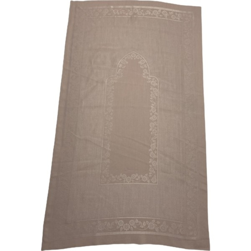 Akella Siyah Etamin İşleme Seccade Havlu Seti - 100 x 100 cm - Beyaz Seccade Fiyatı