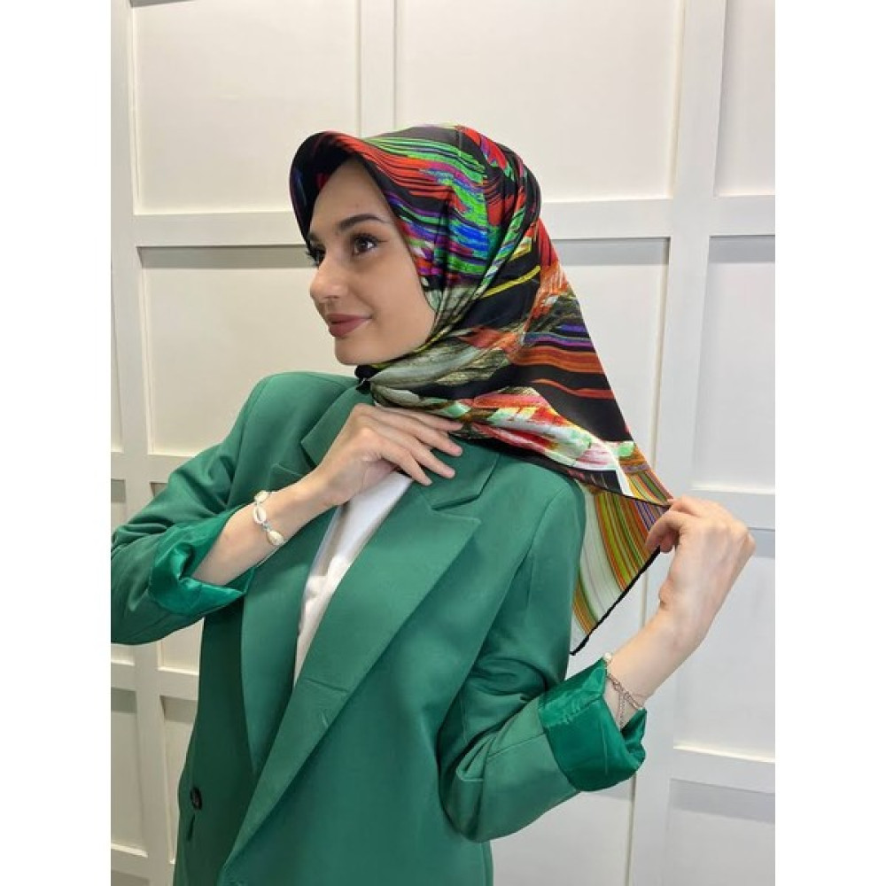 Aker 2023 Yeni Sezon Sura Desenli Ipek Eşarp 8504701 Eşarp Fiyatı