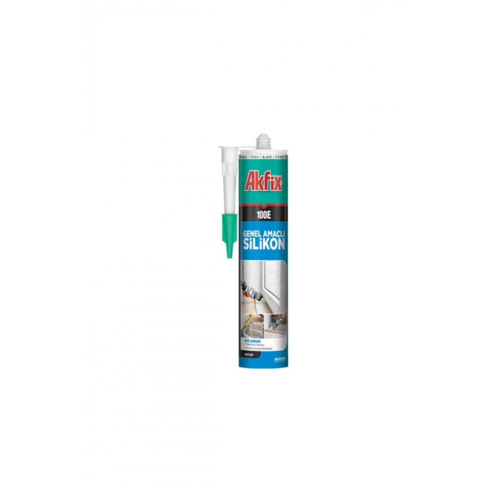 Akfix   100E Beyaz Genel Amacli Silikon 280Ml Sa042 Nalburiye & Hırdavat Fiyatı