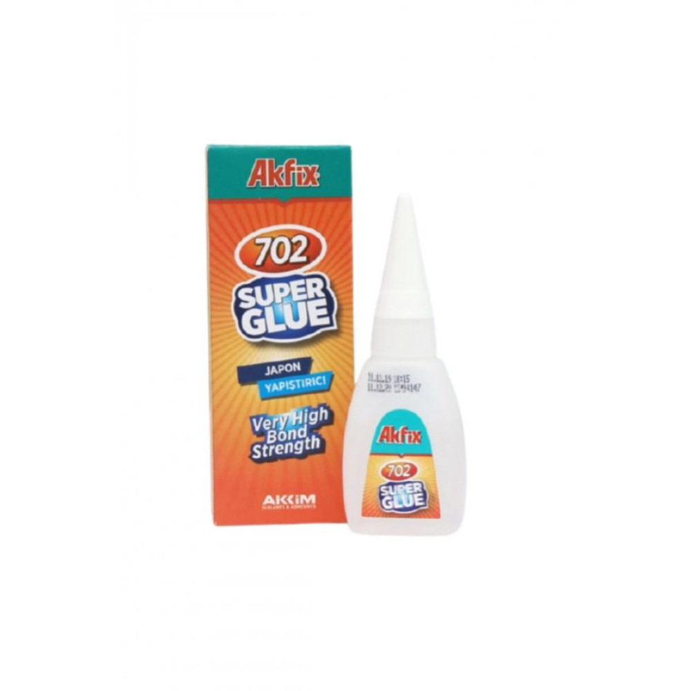 Akfix   702 Super Glue Hizli Japon Yapistirici 25Gr Nalburiye & Hırdavat Fiyatı