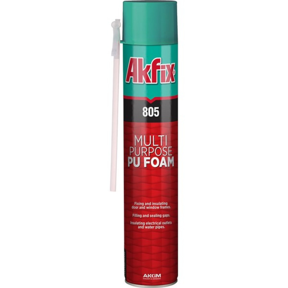 Akfix 805 Genel Amaçlı Pu Köpük 750 ml / 850 gr Nalburiye & Hırdavat Fiyatı
