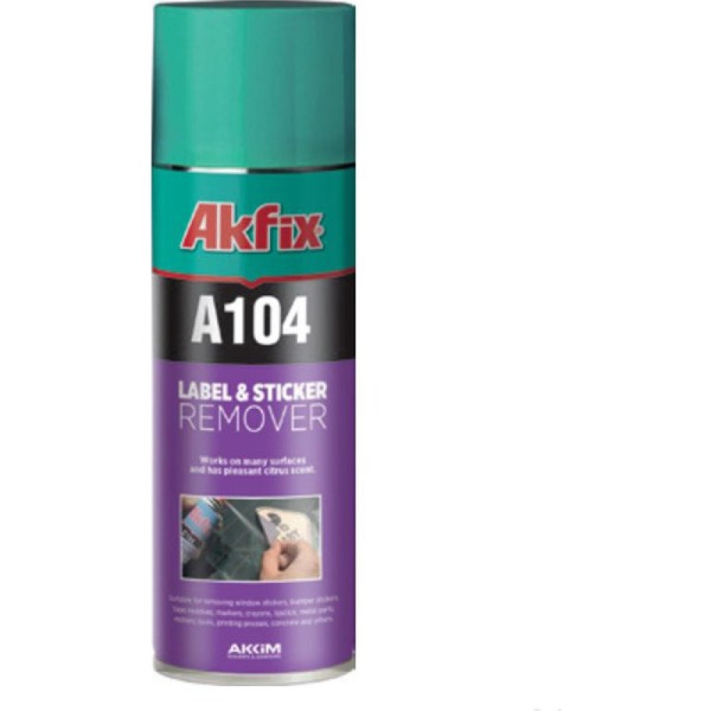 Akfix A104 Etiket Sökücü Mastik Silikon Sökücü Sprey 200 ml - 1 Adet Bakım Spreyleri Fiyatı