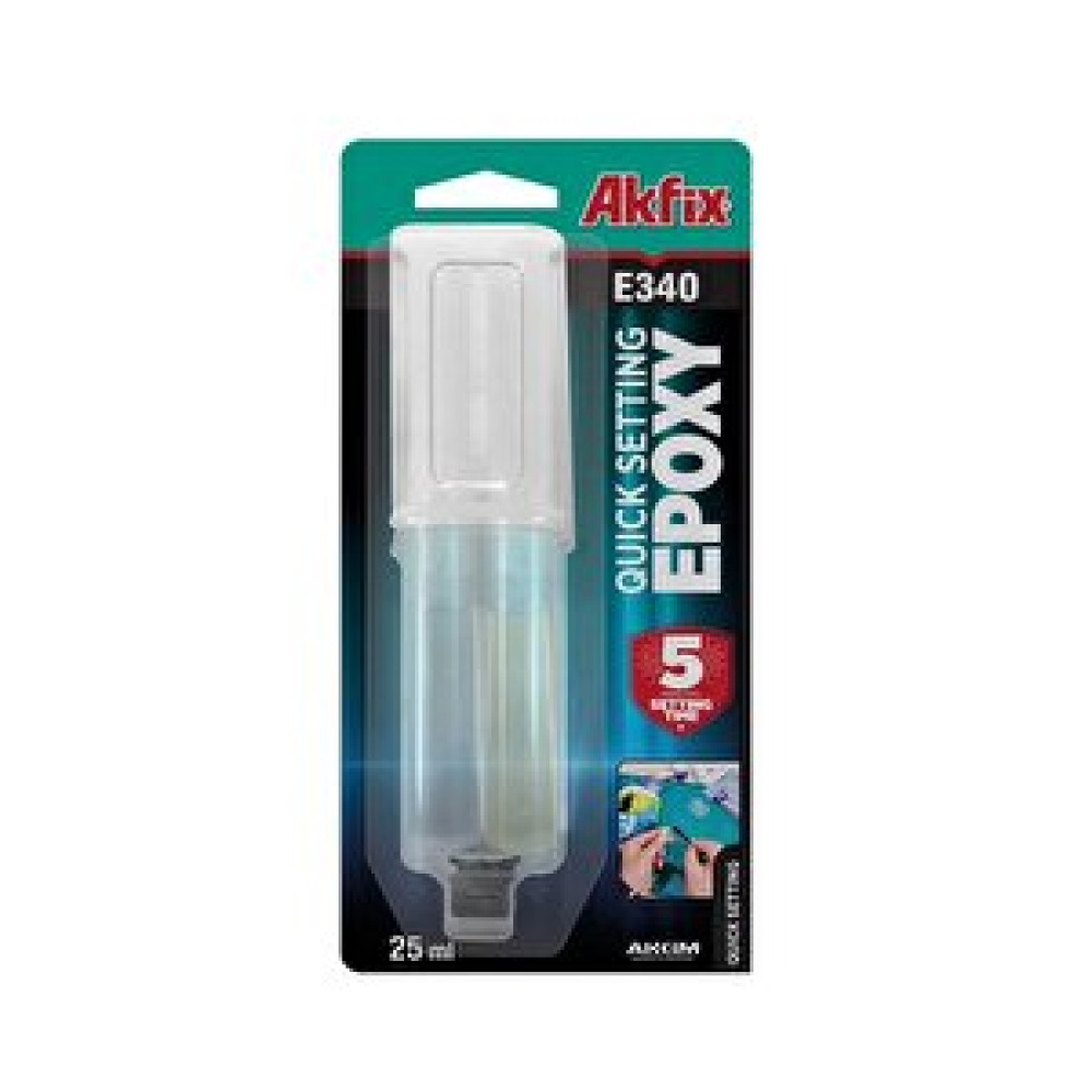 Akfix Akfi̇x E340 Epoksi̇ Yapıştırıcı 25ml Yapı Kimyasalları & Yapıştırıcılar Fiyatı