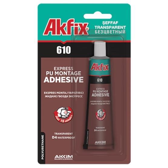 Akfix GA305 610 50 ml Tüp Expres Poliüretan Montaj Yapıştırıcı