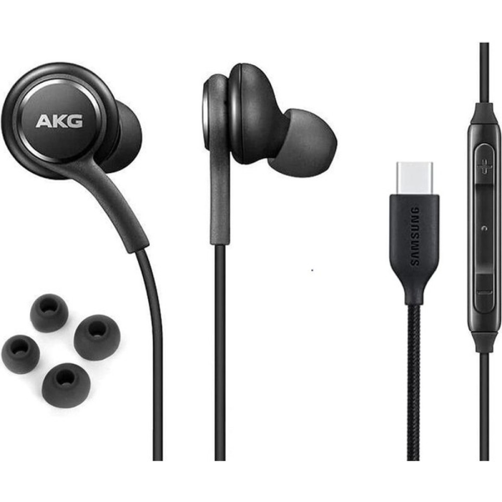 AKG Samsung Akg Mikrofonlu Type-C Girişli Kulak Içi Siyah Kablolu Kulaklık Kulak İçi Kulaklık Fiyatı