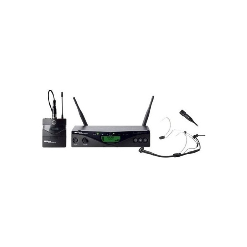 Akg WMS470 Presenter Set, Yaka+Headset Telsiz Mikrofon Seti, 600.1 To 630.5 Mhz - Siyah Müzik Aletleri Fiyatı