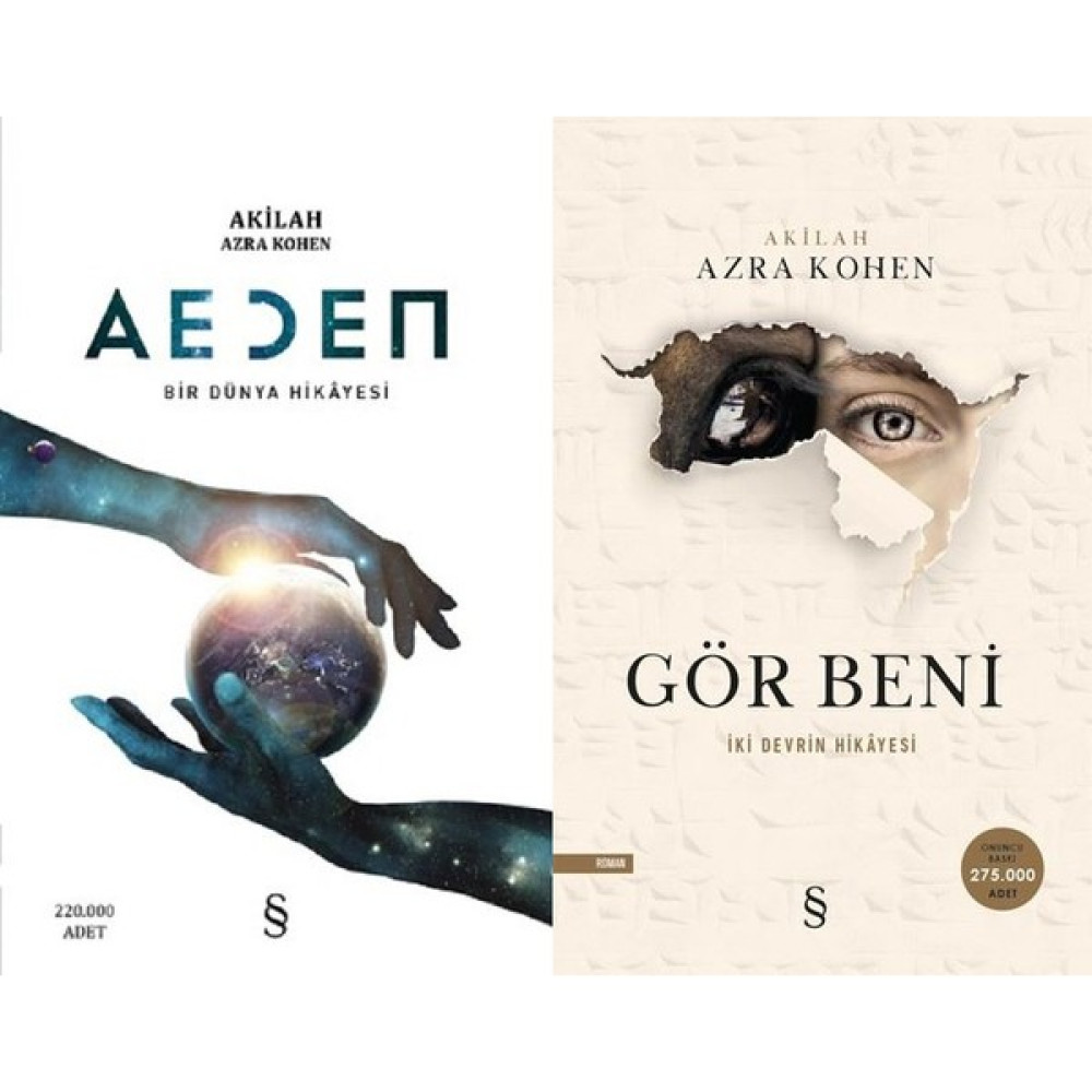 Akilah Azra Kohen 2 Kitap Set (Gör Beni+Aeden) Bilim Kurgu & Fantastik Fiyatı