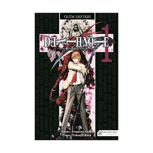 Akılçelen Kitaplar Death Note: Ölüm Defteri 1 – Tsugumi Ooba, Ciltsiz Roman, 194 Sayfa, Normal Boy Kitap Defter & Kağıt Ürünleri Fiyatı