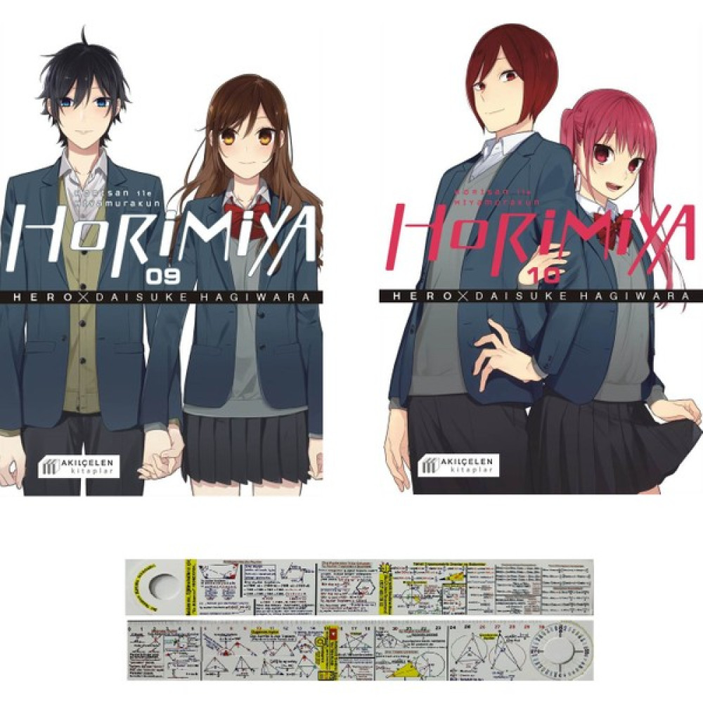 Akılçelen Kitaplar Horimiya 9-10. Ciltler Manga Seti + Matematik Öğreten Ayraç Çizgi Roman Fiyatı